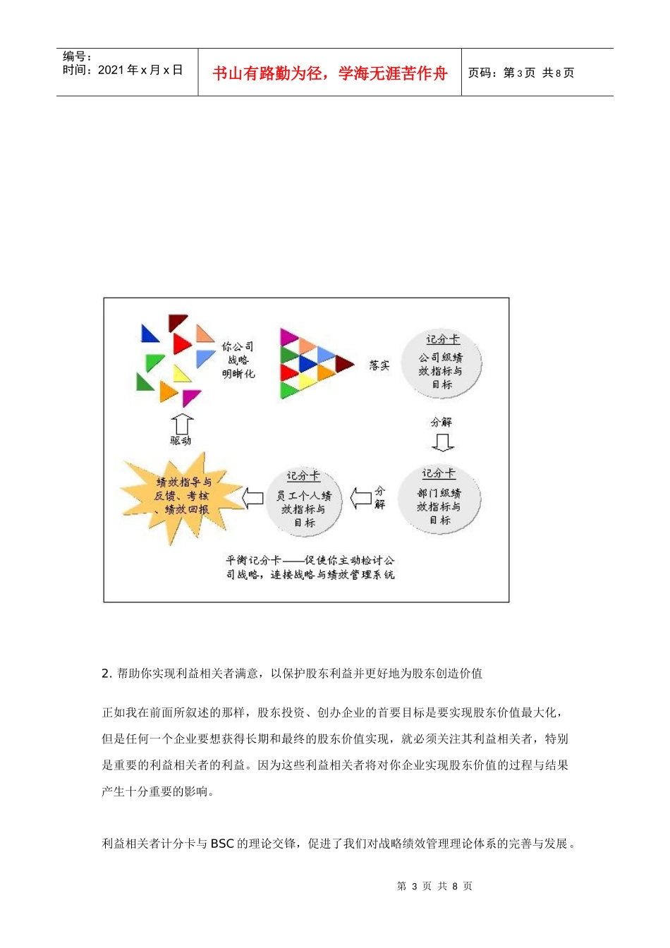 平衡计分卡在集团管控中的使用价值_第3页