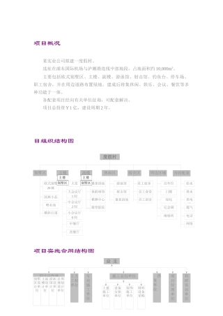 项目管理案例(doc 7页)