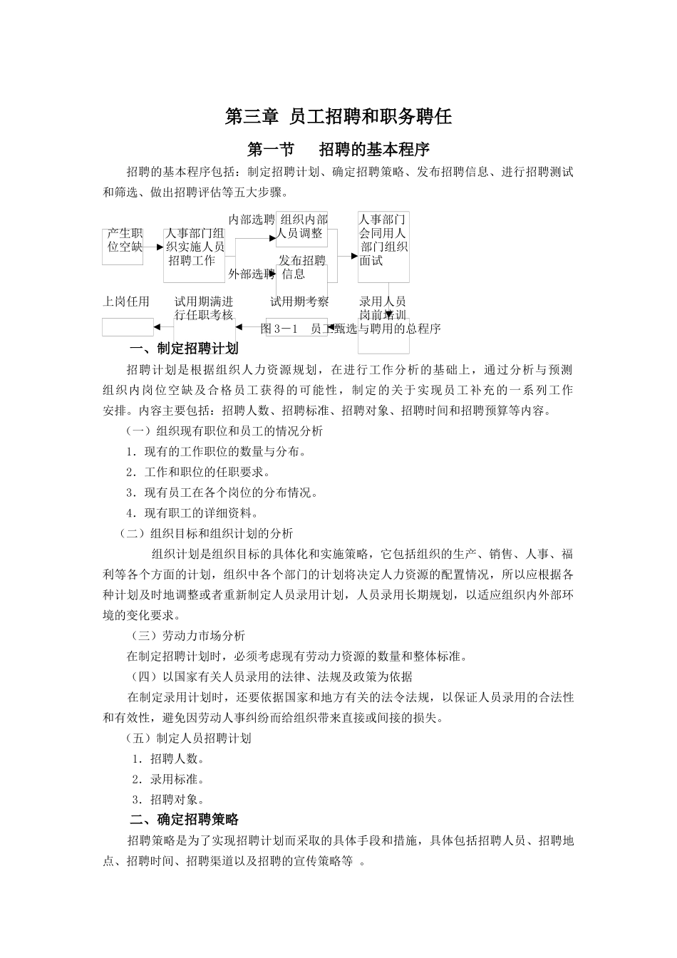 员工招聘与职务聘任_第1页