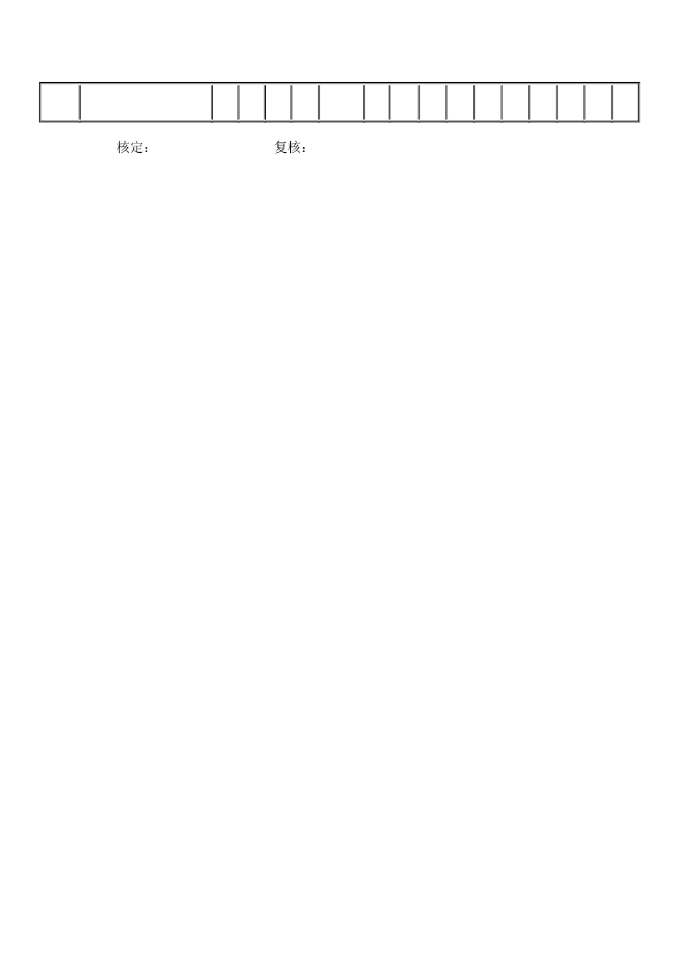 公司考核表格-考绩总表_第2页