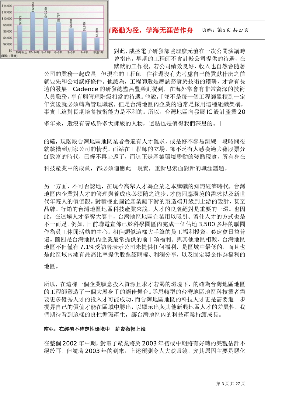 亚洲工程师薪酬调查_第3页
