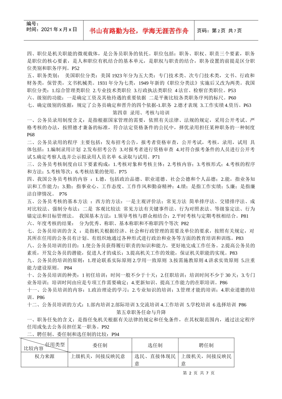《公务员教程(人事管理学)》重点_第2页