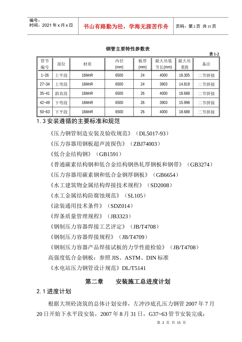 压力钢管安装_第2页