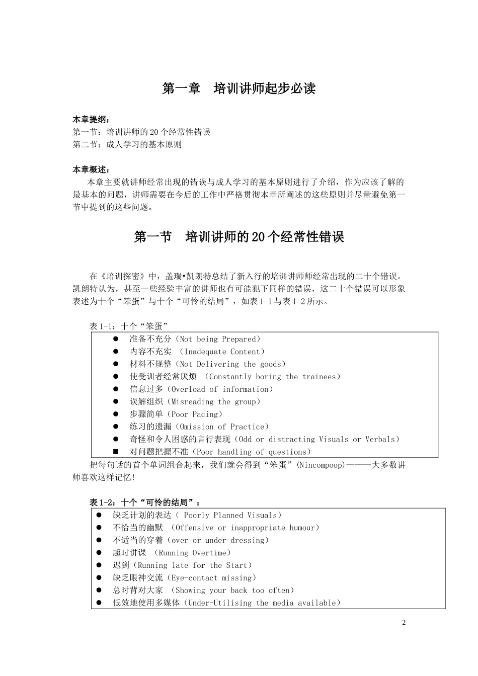 人力资源-2022(培训《培训师的工具箱》完整版155页_第2页