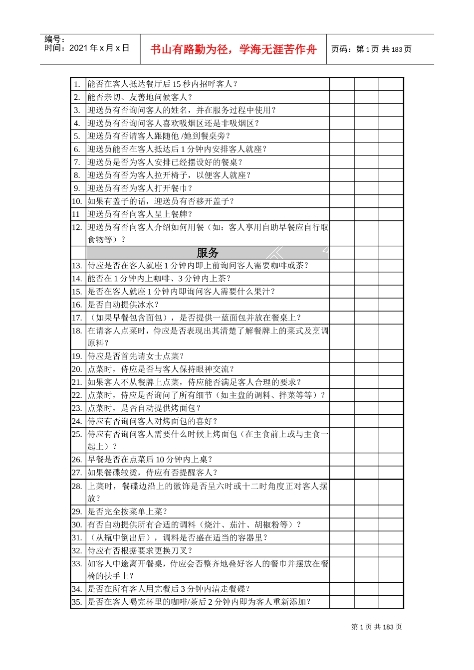 咖啡厅培训范本_第2页
