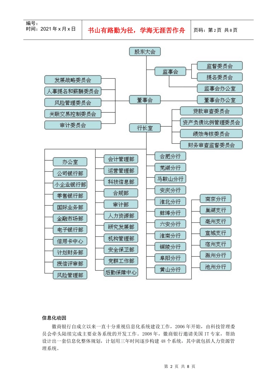 人力资源-2022EASHR案例003：徽商银行城商银行的领跑者_第2页