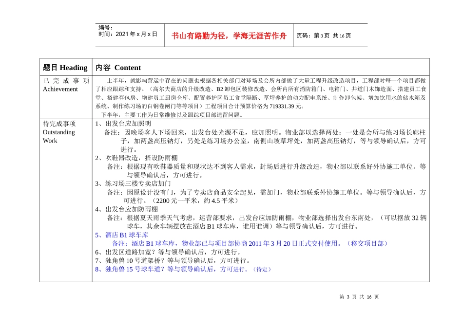 人力资源-2022XXXX年工程部终总结_第3页