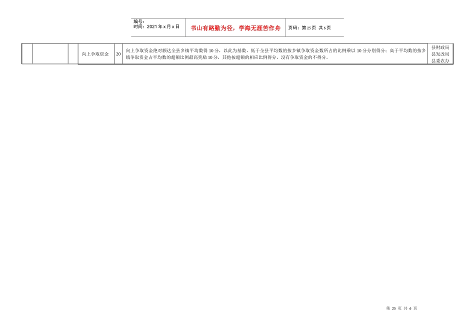 乡镇(街道)绩效评估考核指标与评分标准(经济类)_第2页