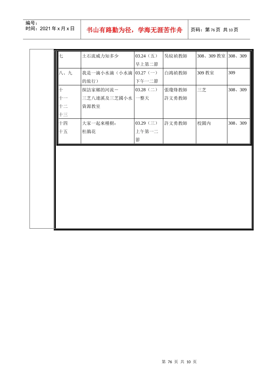 台北县政府八十九年度适性教学设计甄选_第3页