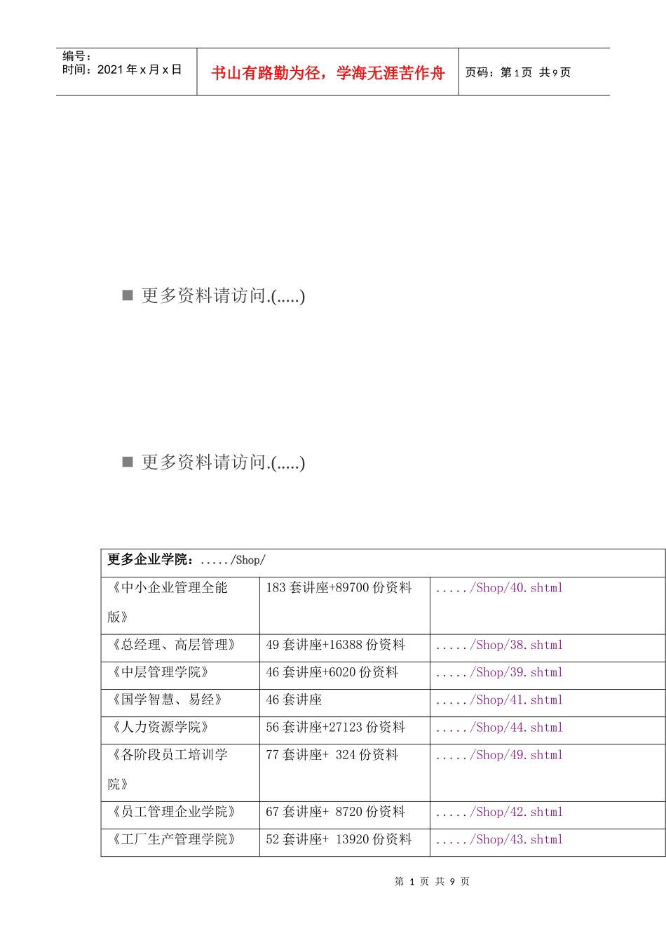 工作分析的六大要点讲义_第1页