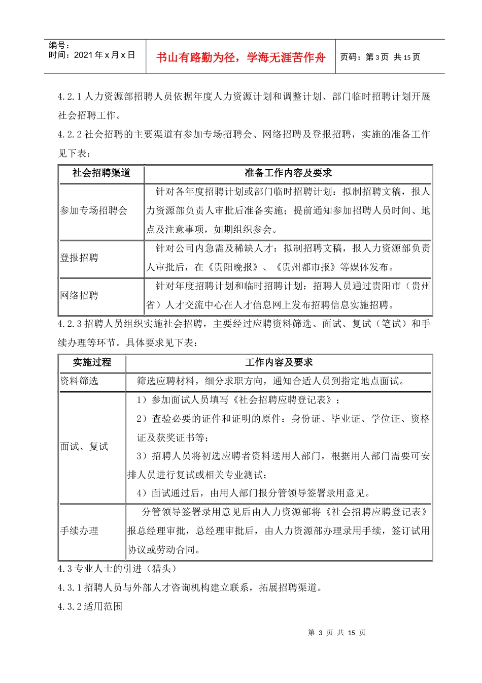 人力资源-20220201专业人员招聘流程_第3页