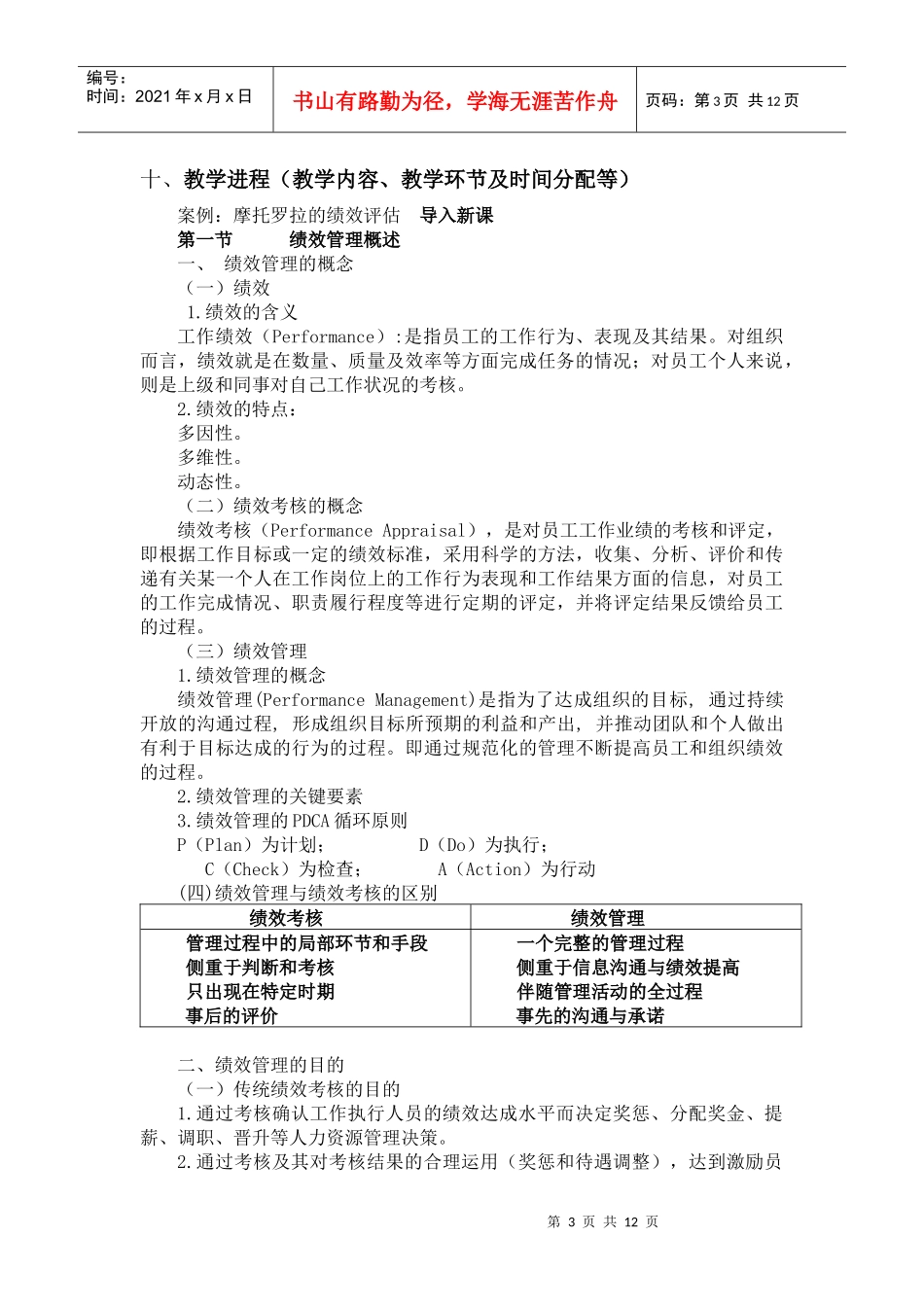 人力资源-20226教案七 绩效管理_第3页