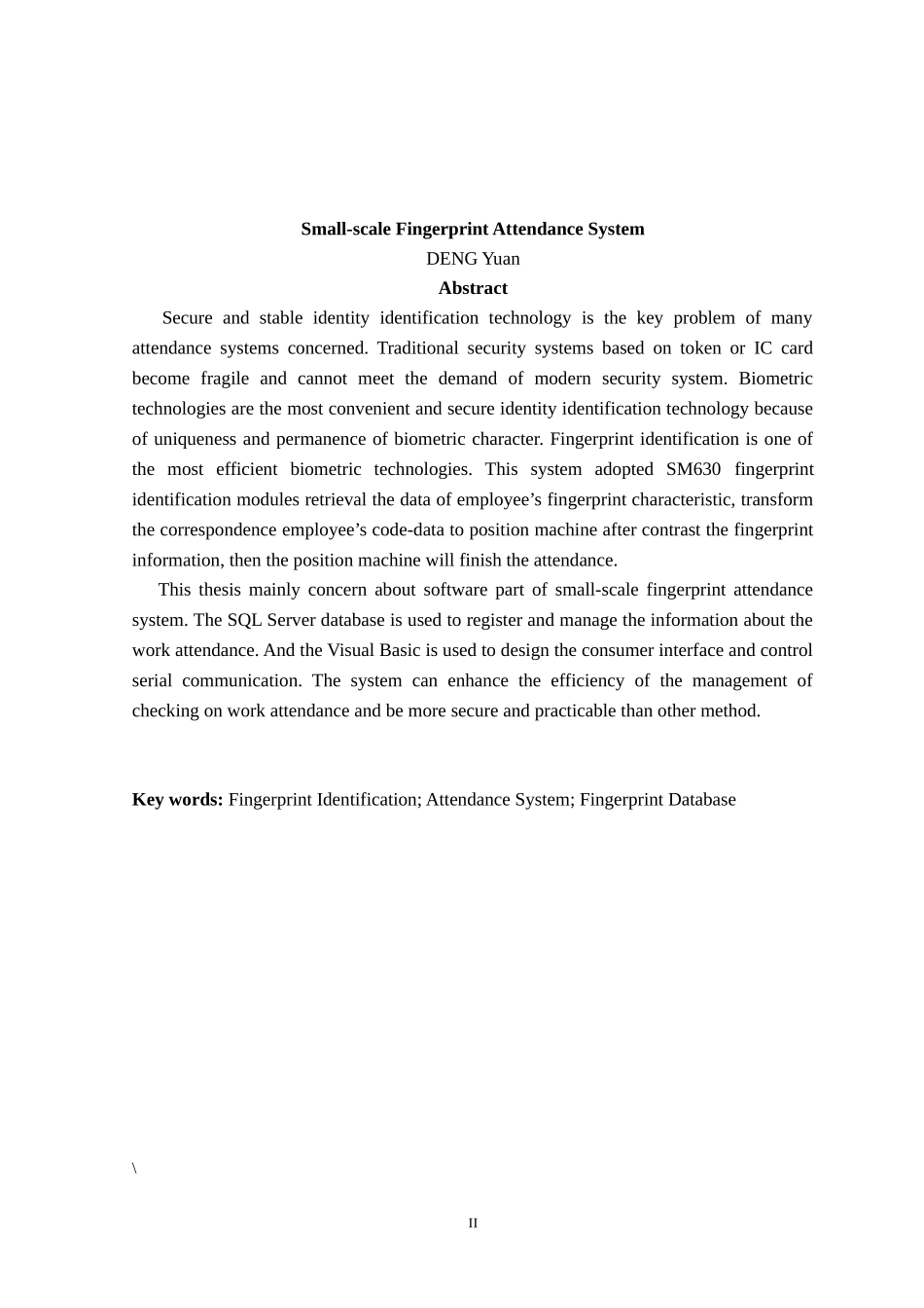 小型指纹考勤系统_第2页