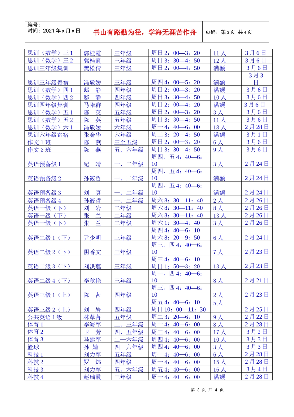 北京市东城区艺苑培训学校_第3页