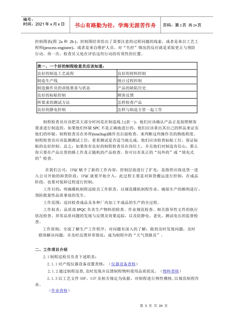 人力资源-2022IPQC工作手册_第3页