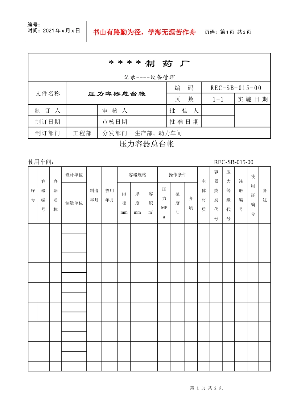 人力资源-2022062-压力容器台帐_第1页