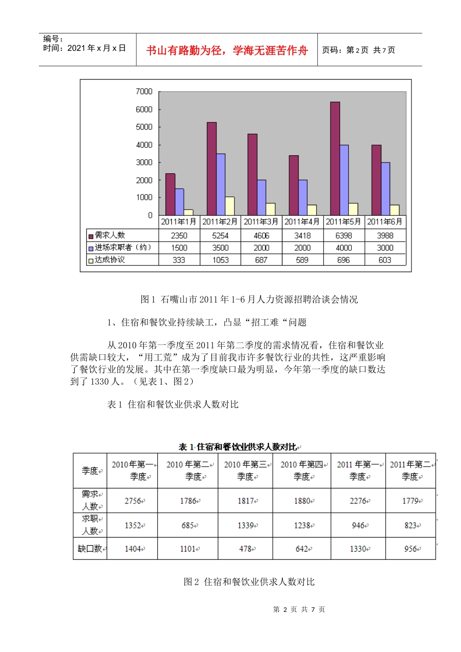 宁夏石嘴山市缓解“招工难”和“就业难”现实困局努力化解就业结构_第2页