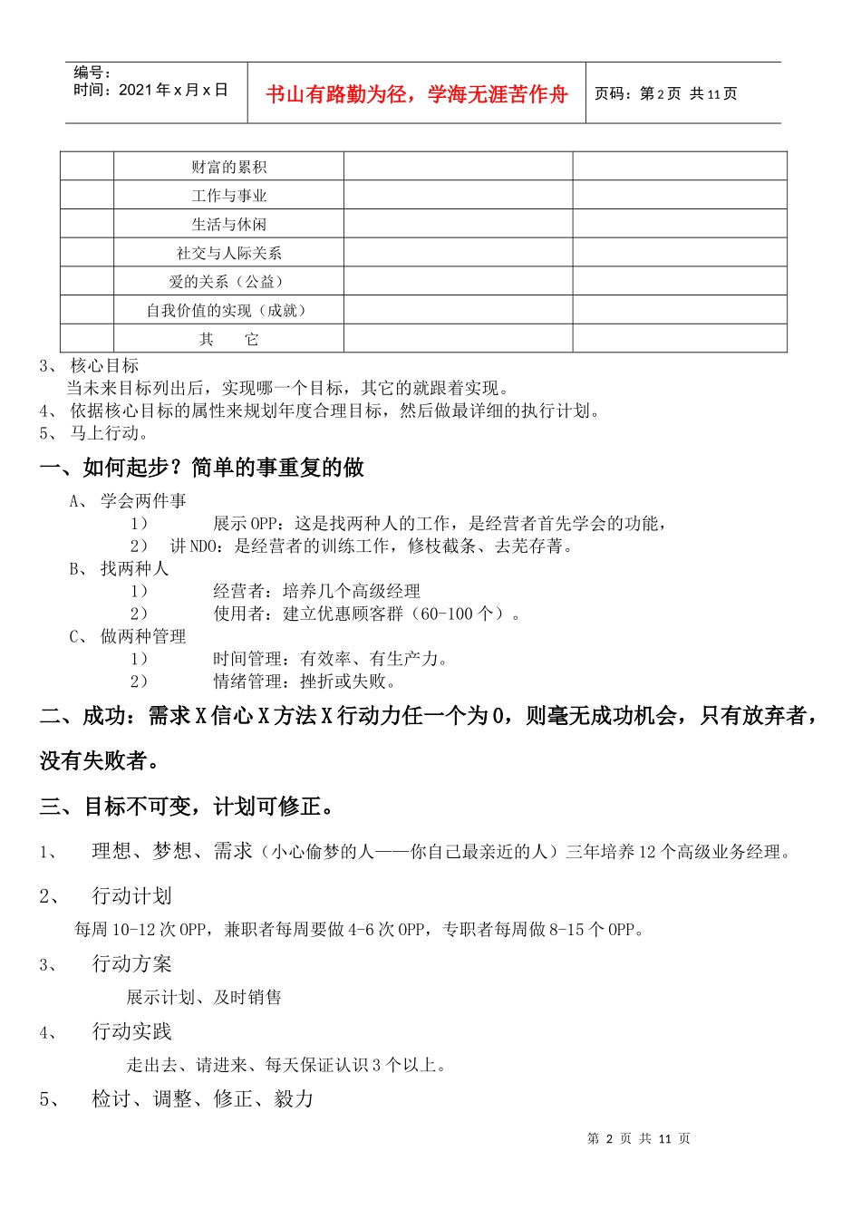 如何做好个人事业规划_第2页
