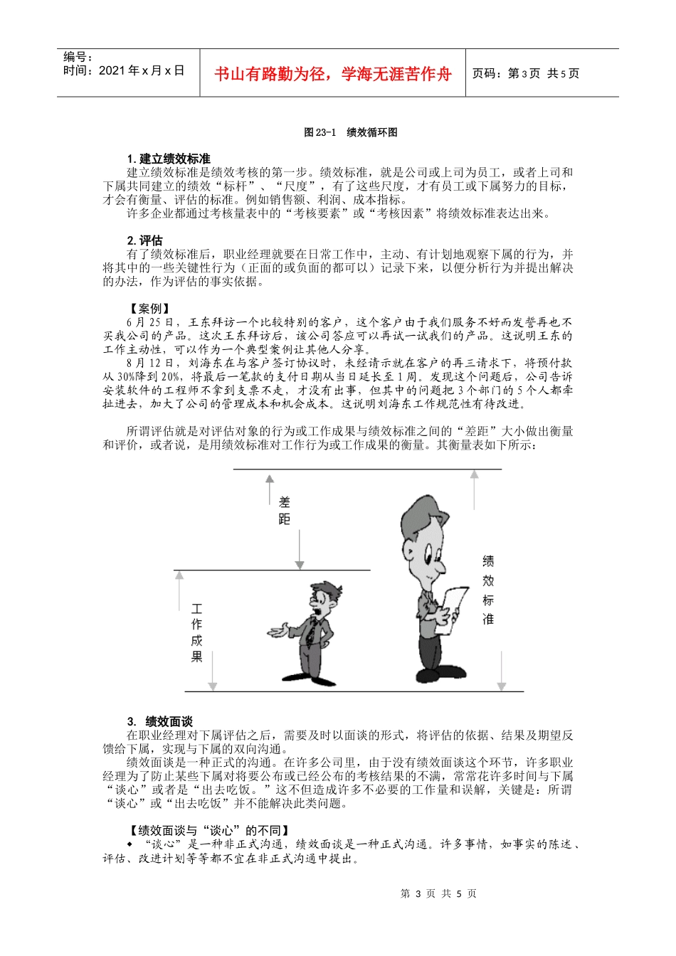 【经典管理资料】23中层经理在绩效考核中的角色和作用_第3页