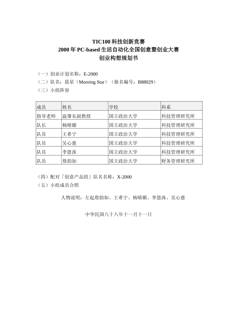 人力资源-2022PC-based生活自动化全国创意暨创业大赛-创业构想规划书_第1页
