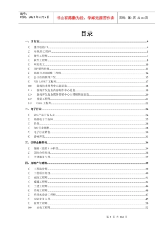 人力资源-2022100个难招职位分析及成功案例