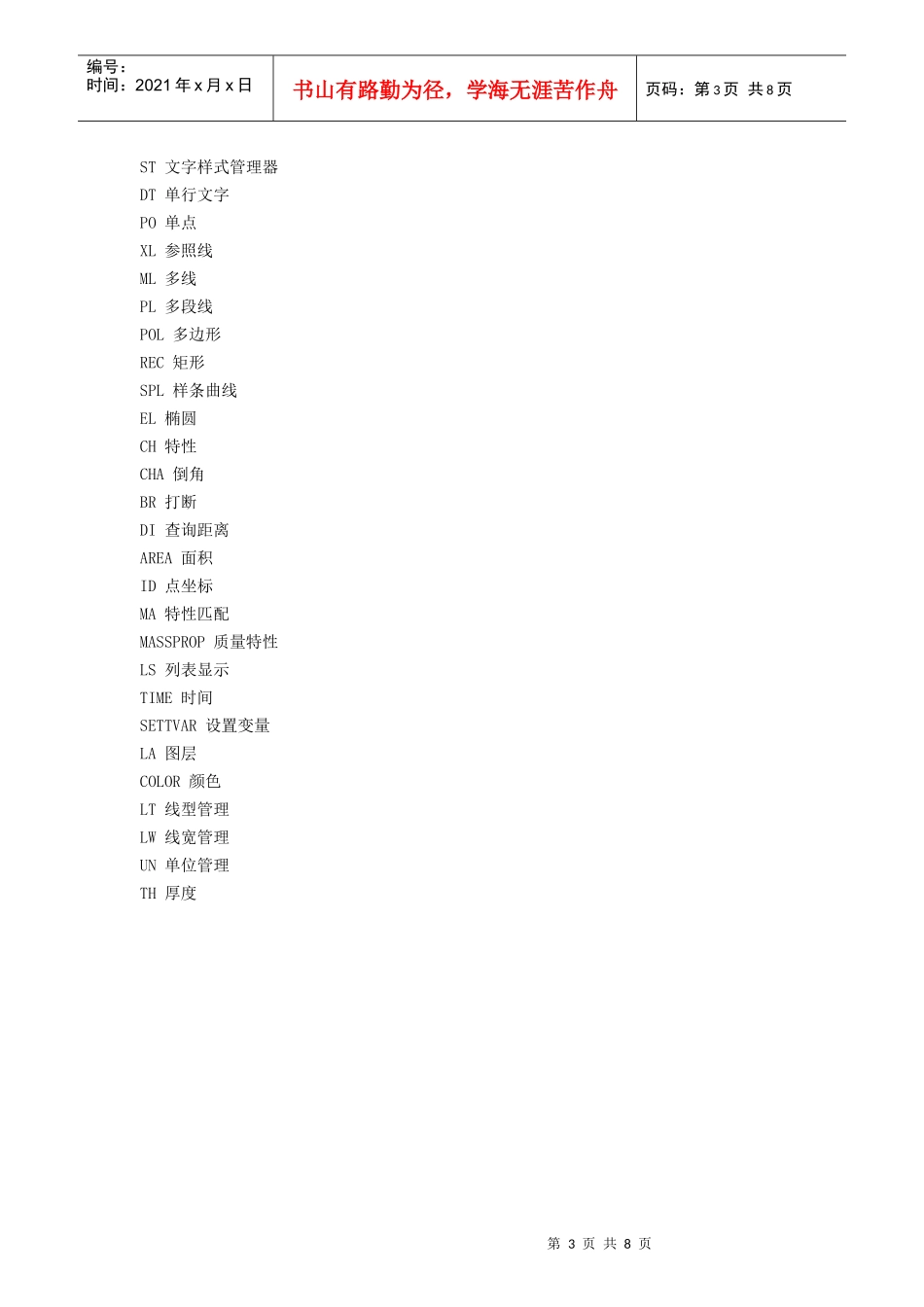 人力资源-2022CAD快速培训资料_第3页