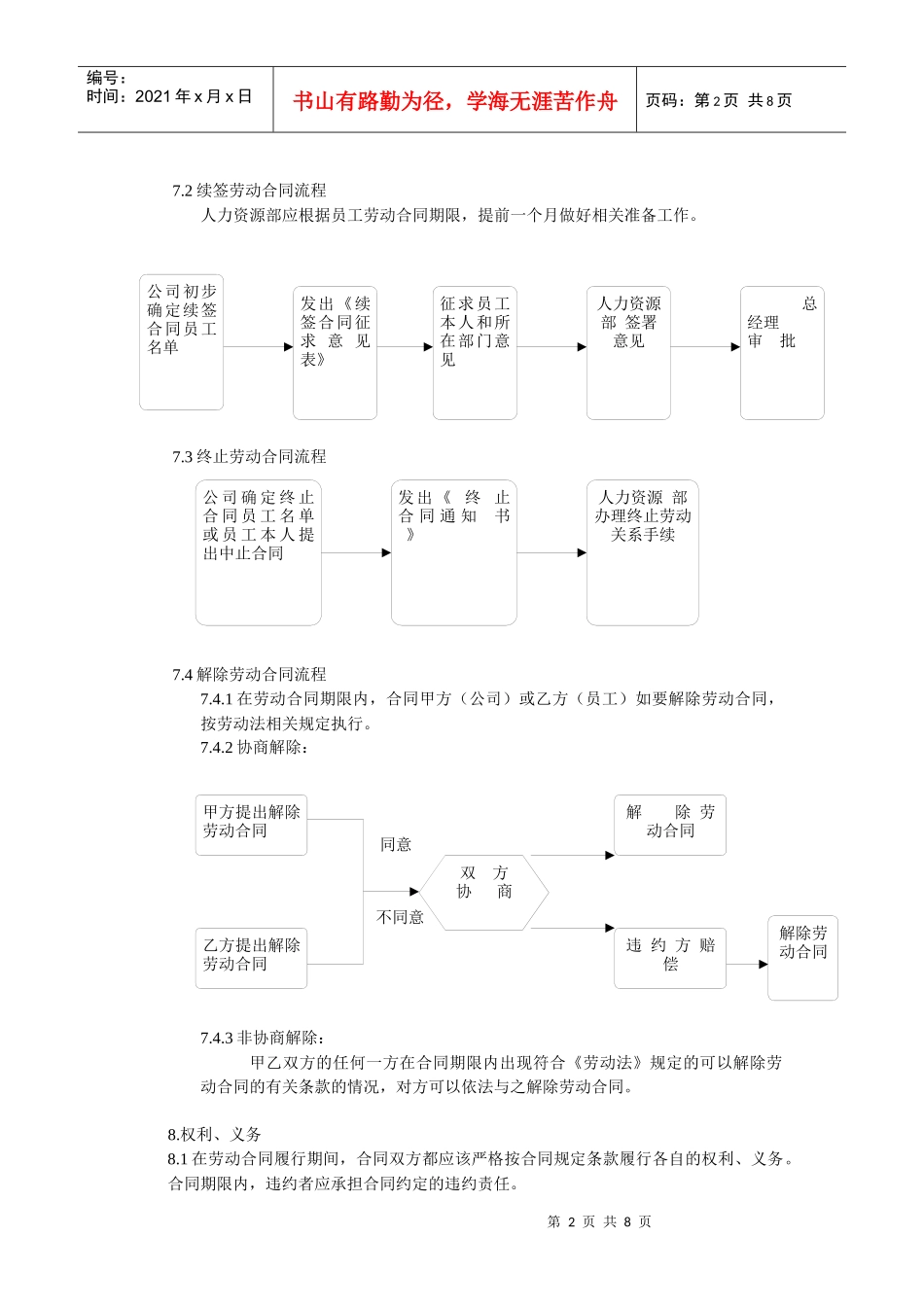 劳动关系管理暂行规定_第2页