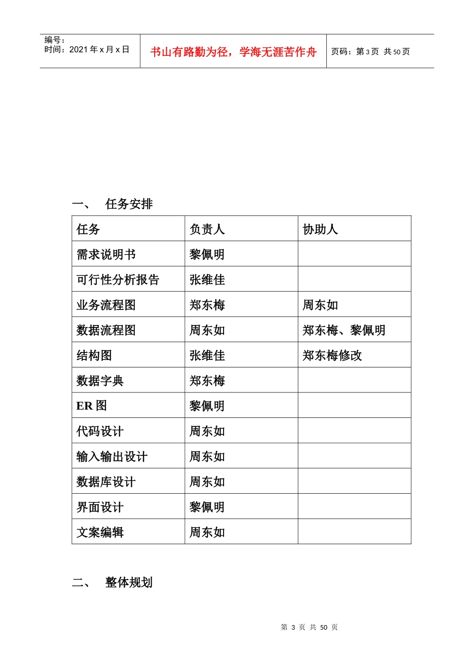 人事管理系统4071183_第3页