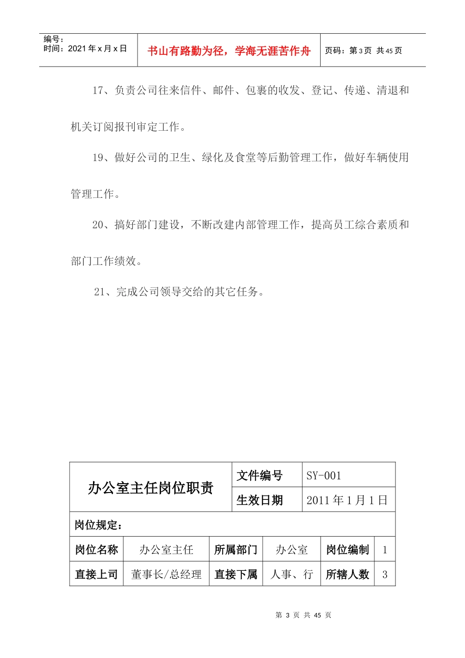 岗位职责6384273213_第3页