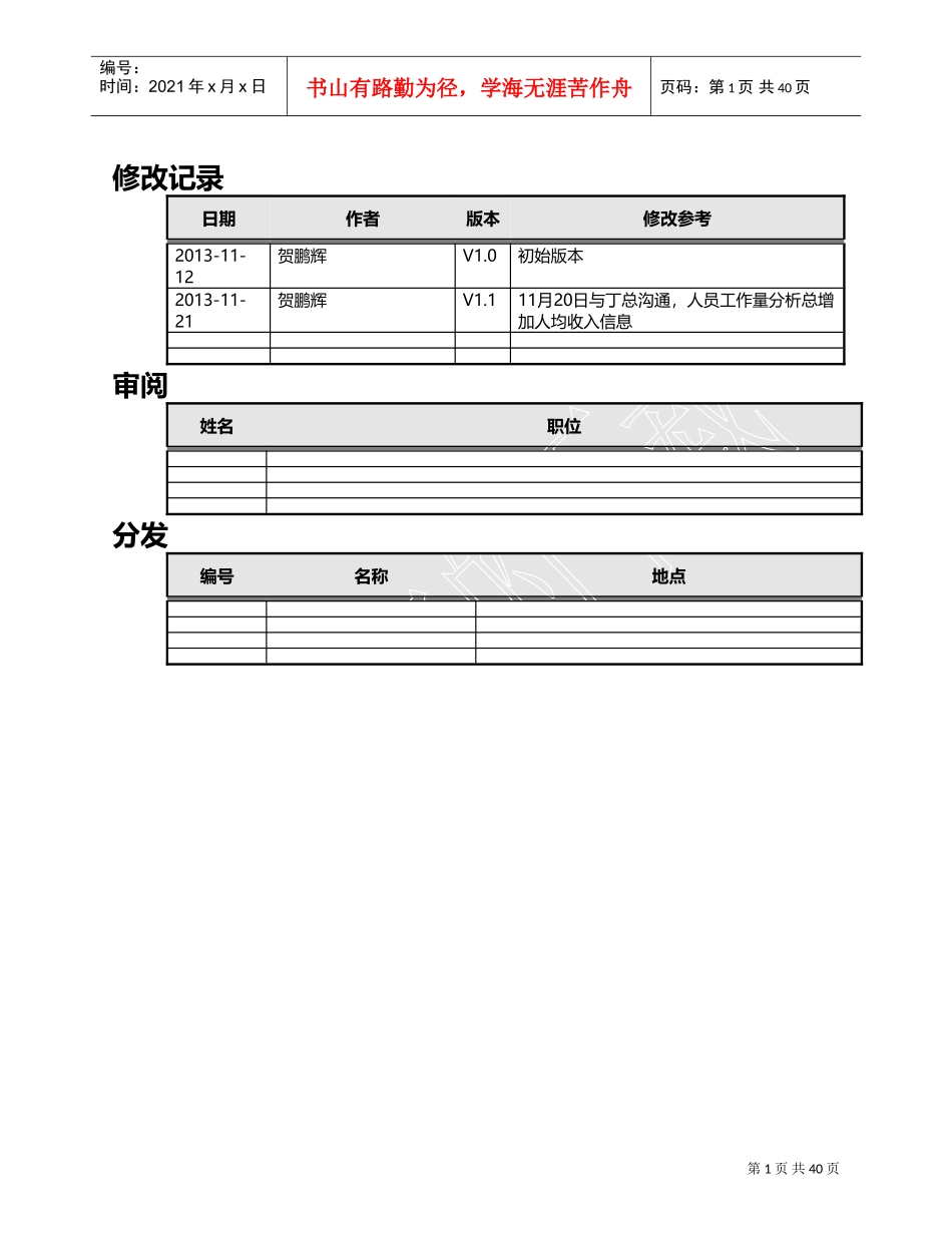 人力资源主题—需求规格说明书_第2页