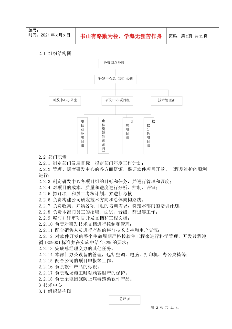 人力资源管理之各部门职责_第2页