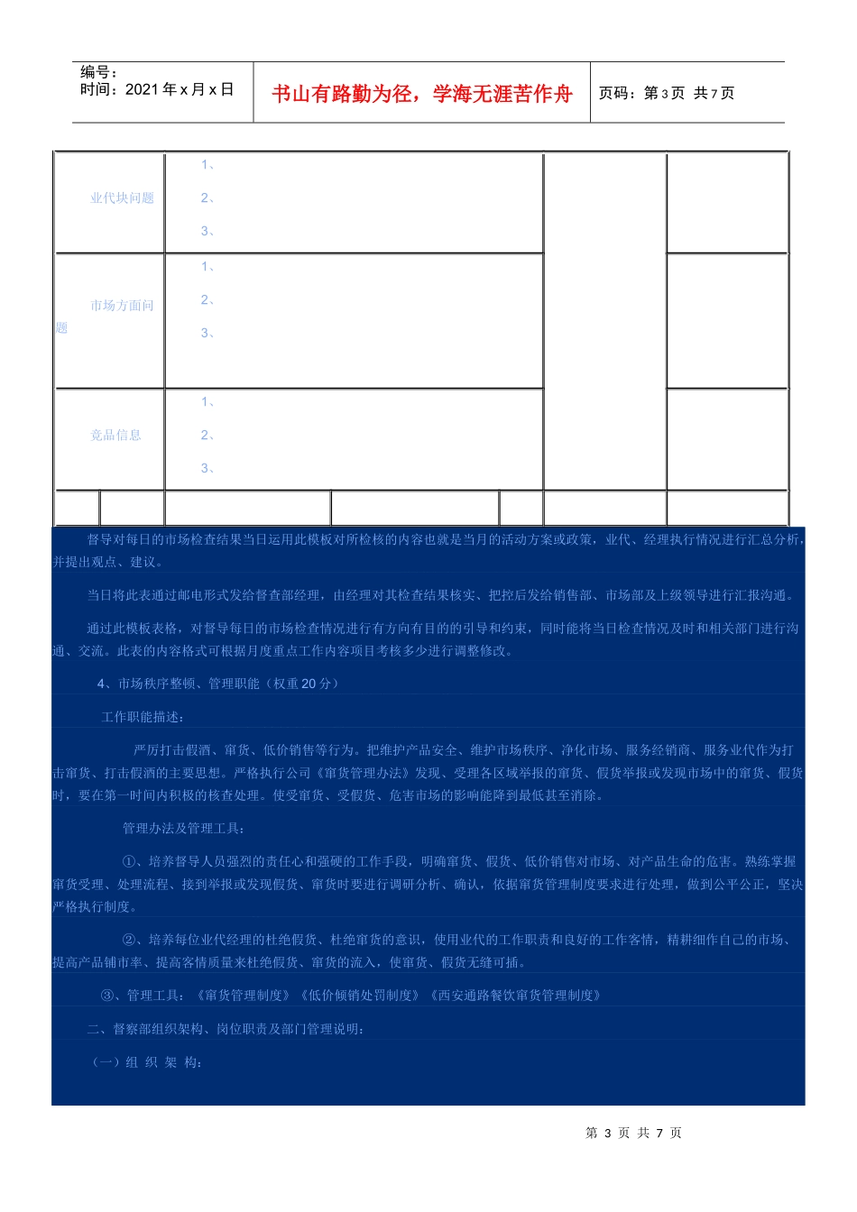 人力资源-202209年督查部工作职能及组织架构说明_第3页
