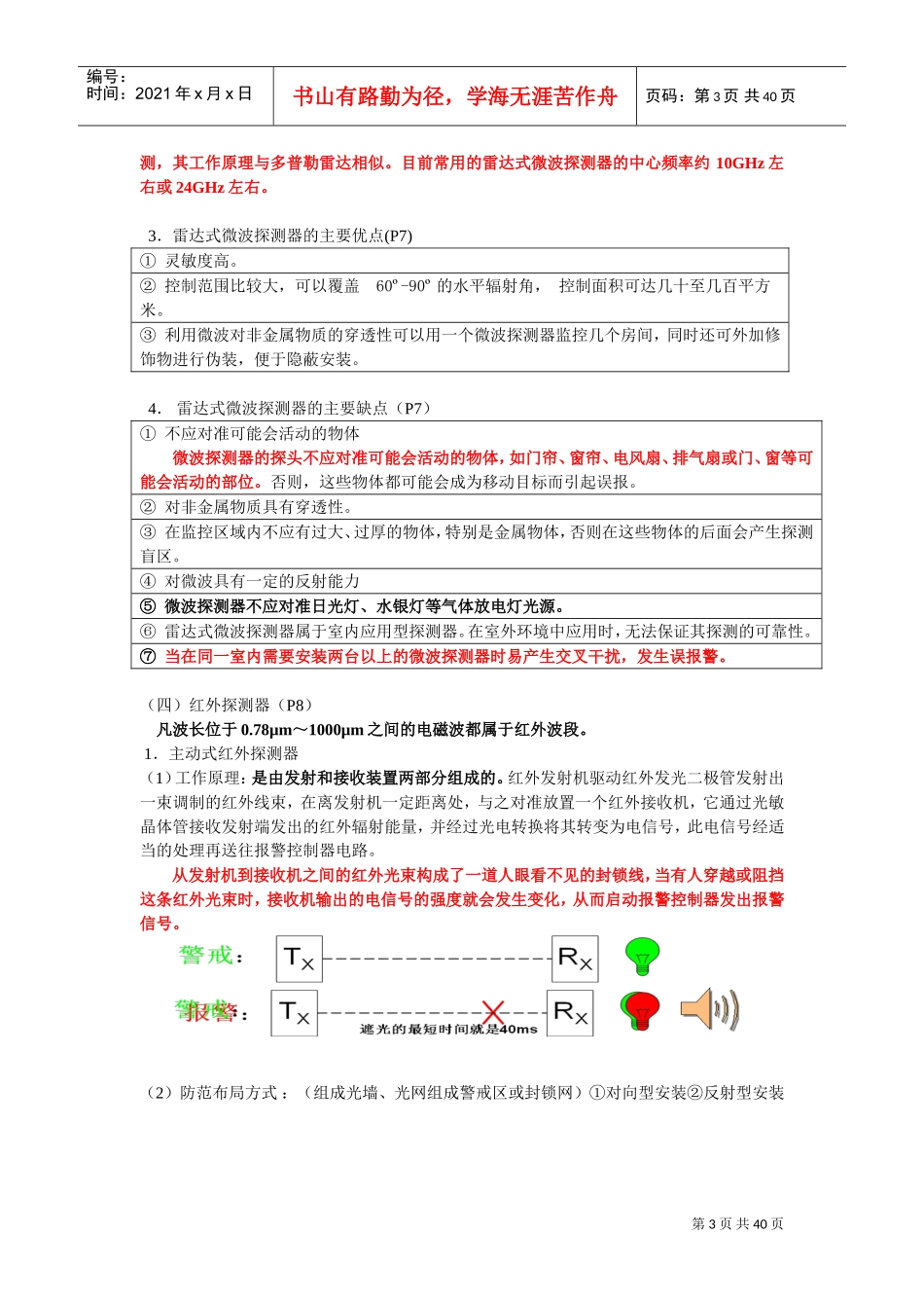 安防工程企业专业技术人员考前培训课件_第3页