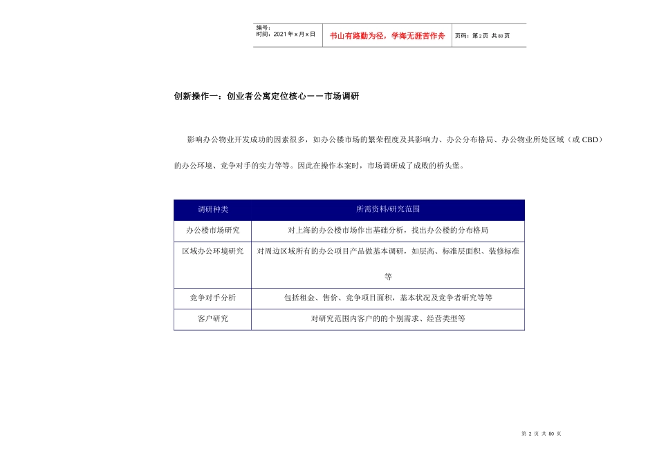 同策—上海杨浦区和平花苑创业者公寓定位策划60页_第2页
