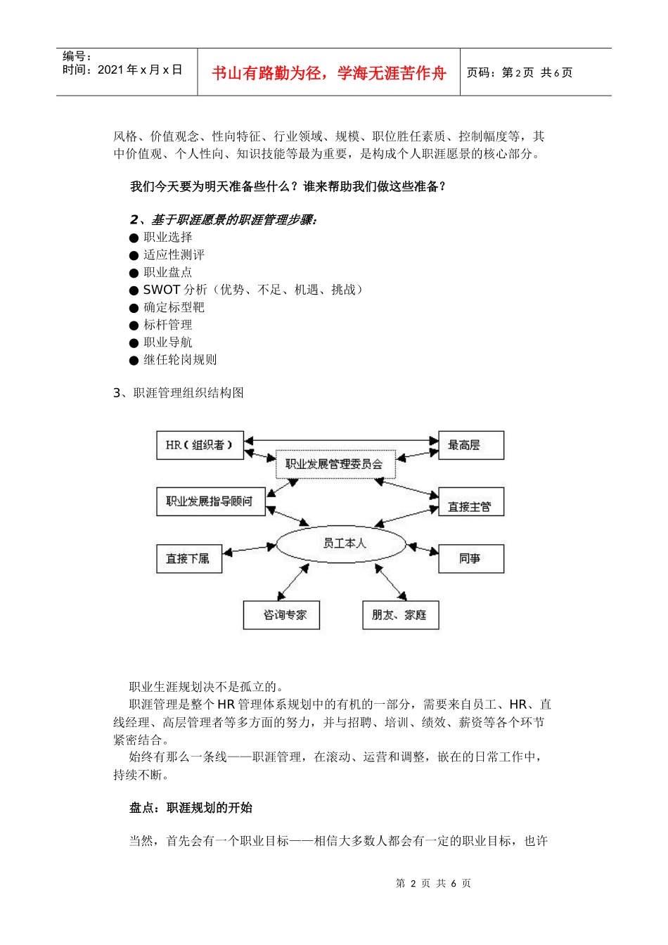 【培训资料】《某医疗公司的员工职业生涯管理实例》_第2页