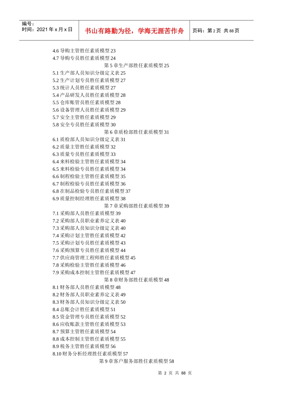 员工胜任模型全案_第2页