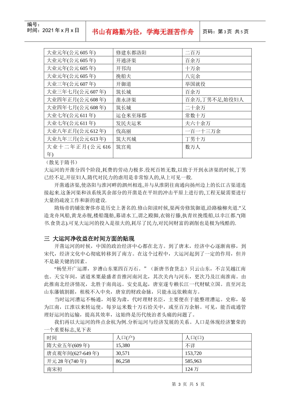 从大运河对不同社会阶层的影响看该工程的社会福利_第3页