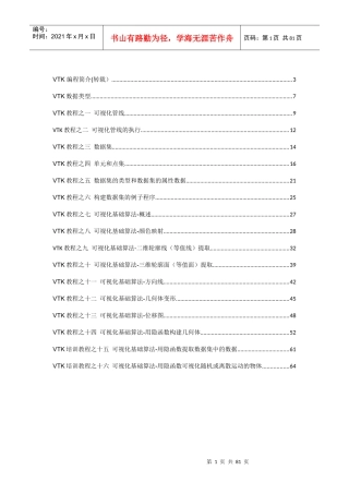 人力资源-2022VTK培训教程