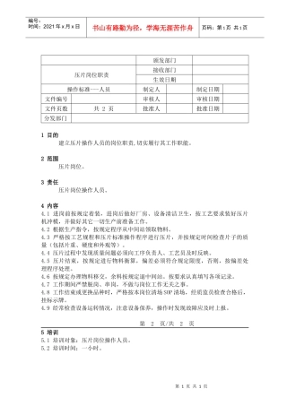 人力资源-202227压片岗位职责