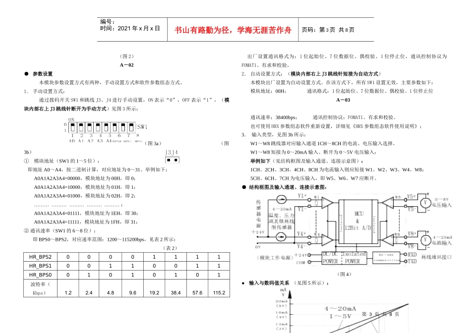 人力资源-2022HR-F1-8AD 使用手册_第3页