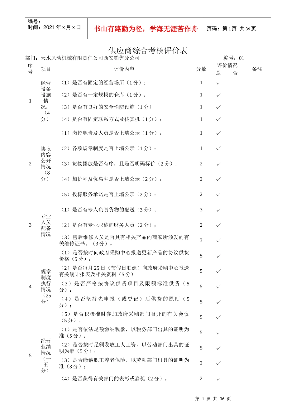 供应商综合考核评价表_第1页