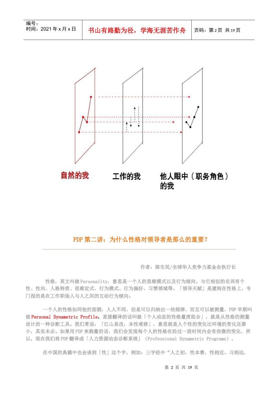 人力资源-2022PDP性格类型 培训笔记_第2页