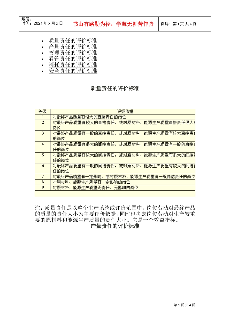 劳动责任指标标准_第1页