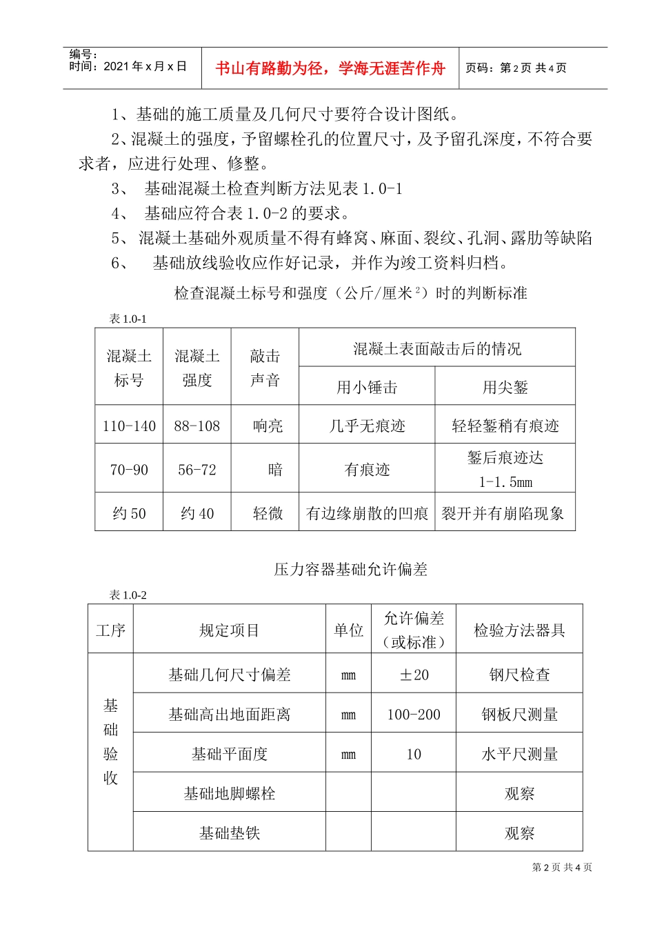 压力容器安装方案(DOC5页)_第3页