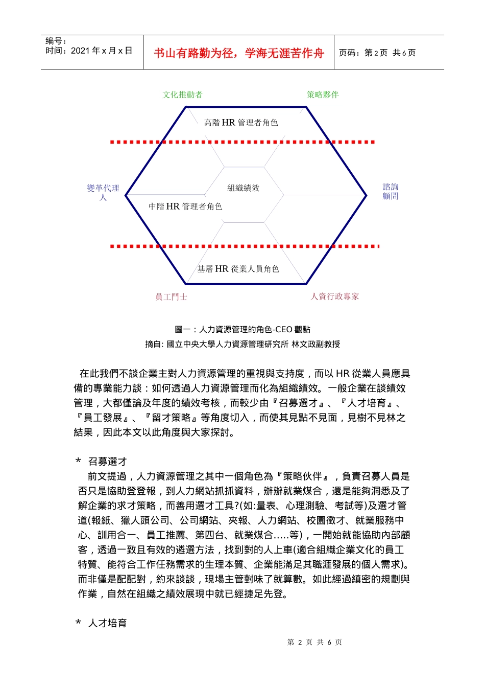 人资管理与绩效的连结_第2页