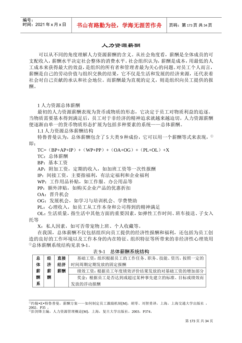 人力资源管理薪酬_第1页