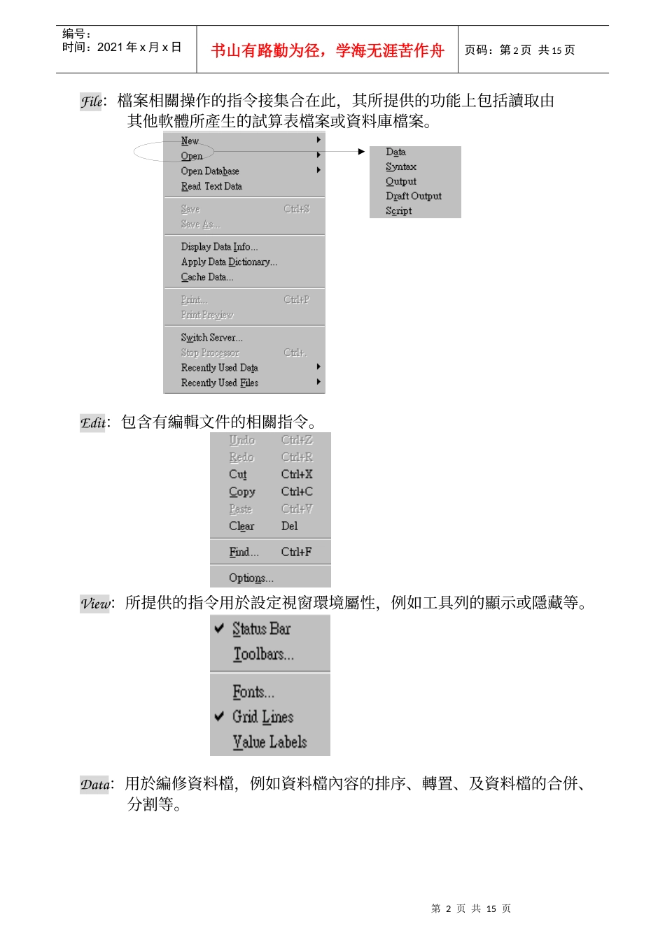 人力资源-2022SPSS操作介面环境简介_第2页