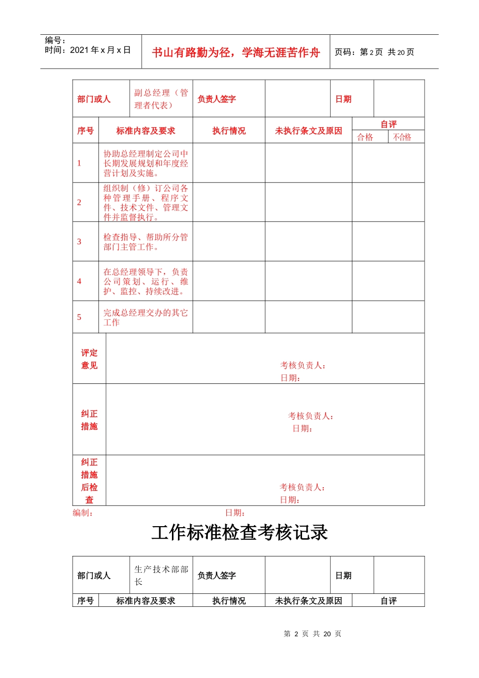 工作考核评分标准_第2页