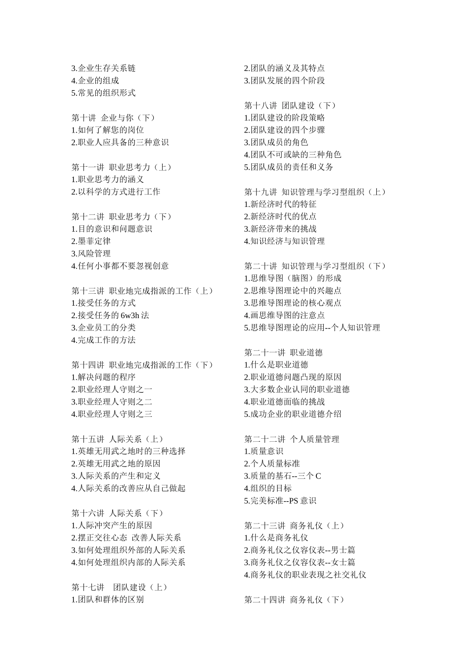 【设计方案】现代企业员工职业化训练整体解决方案_第2页