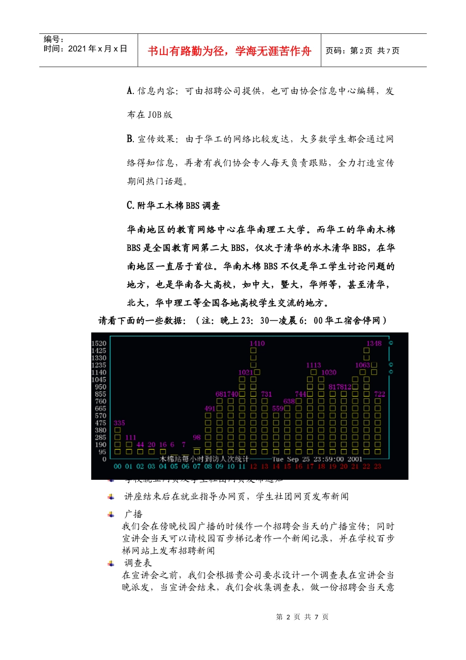 华南理工大学学生职业发展协会系列活动之专场招聘会活动方案_第2页